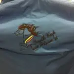 Logo geborduurd